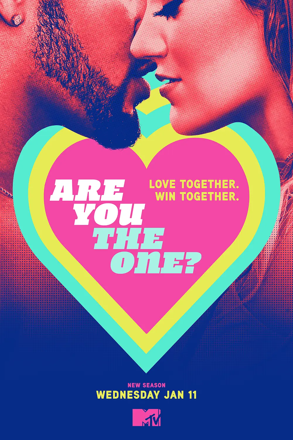 Key Art campaign for Are You The One Season 5 on MTV, art direction and design by Joe Cosentino