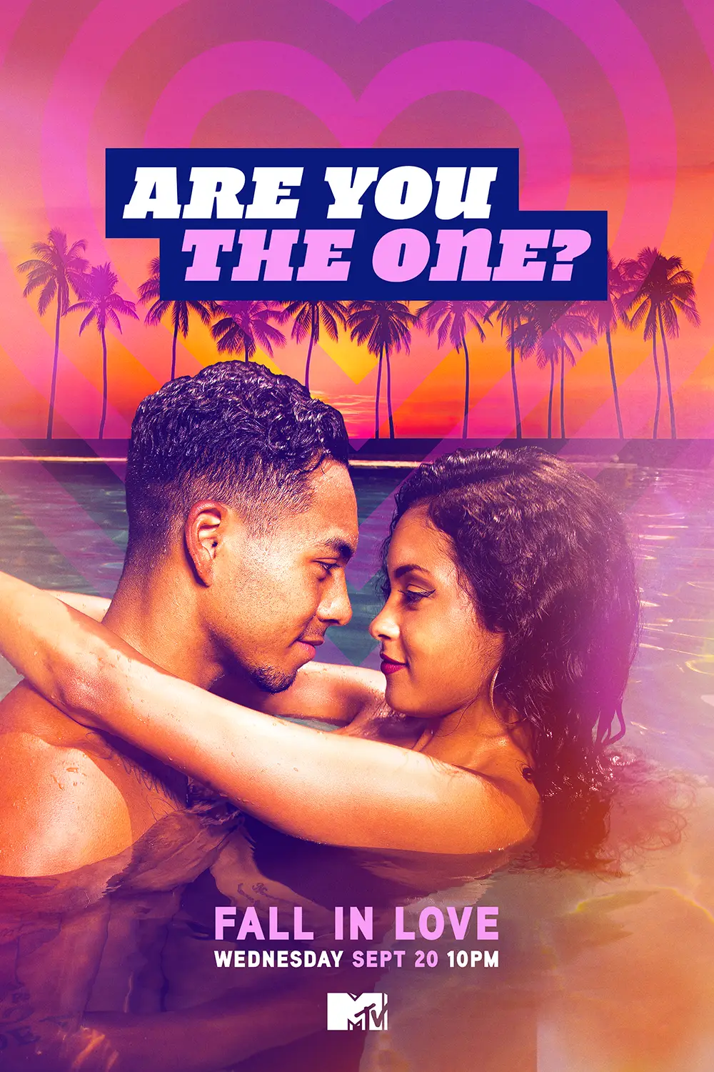Key Art campaign for Are You The One Season 6 on MTV, art direction and design by Joe Cosentino