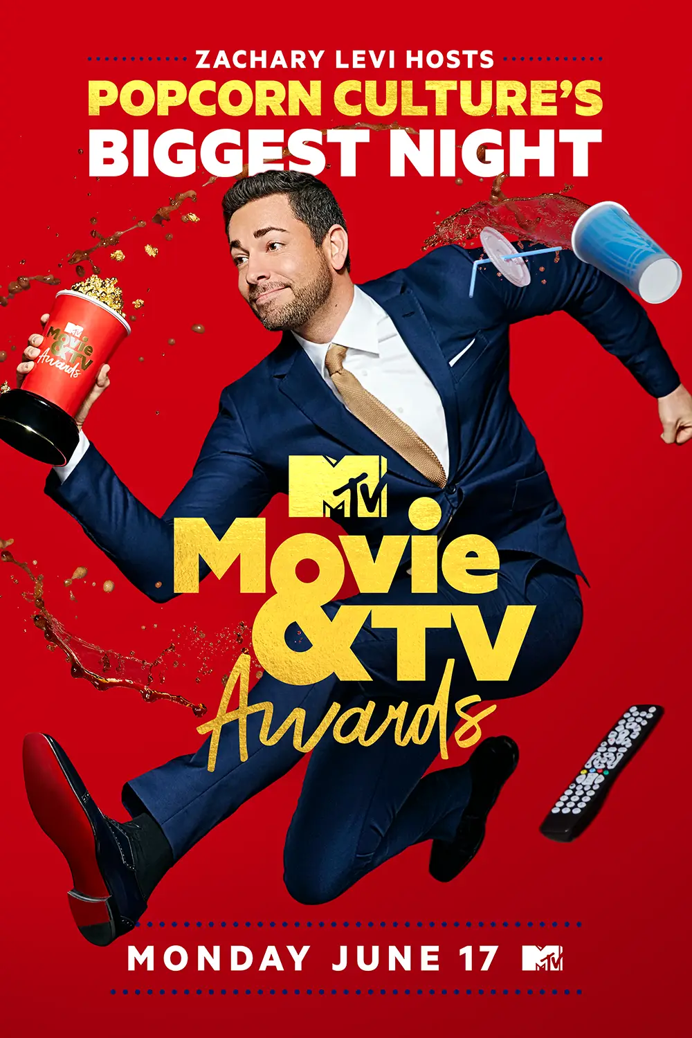 Key Art campaign for the the 2019 MTV Movie & TV Awards, art direction and design by Joe Cosentino