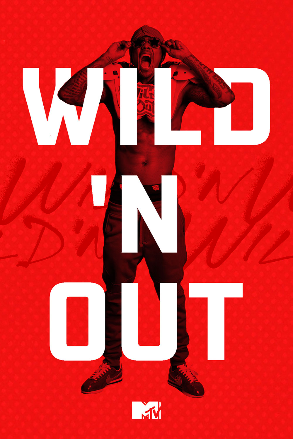 Key Art campaign for Wild 'N Out Season 11 on MTV, art direction and design by Joe Cosentino